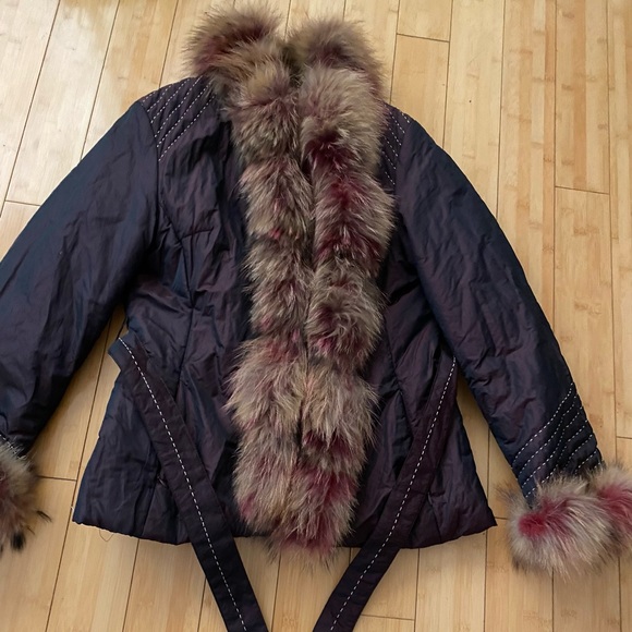 Women’s winter jacket made in italy size xl new without tags - Picture 3 of 6